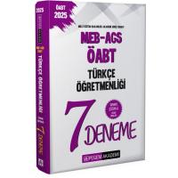 Pegem Yayınları 2025 MEB-AGS-ÖABT Türkçe Öğretmenliği Tamamı Çözümlü 7 Deneme