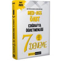 Pegem Yayınları 2025 MEB-AGS-ÖABT Coğrafya Öğretmenliği Tamamı Çözümlü 7 Deneme