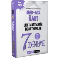 Pegem Yayınları 2025 MEB-AGS-ÖABT Lise Matematik Öğretmenliği Tamamı Çözümlü 7 Deneme