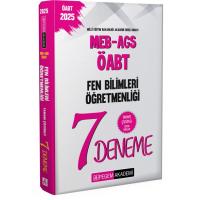 Pegem Yayınları 2025 MEB-AGS-ÖABT Fen ve Teknoloji Öğretmenliği Tamamı Çözümlü 7 Deneme
