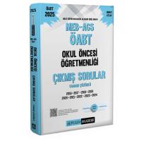 Pegem Yayınları 2025 MEB-AGS-ÖABT Okul Öncesi Öğretmenliği Çıkmış Sorular