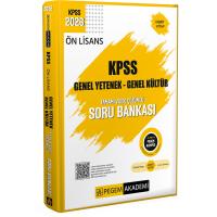 Pegem Yayınları 2026 KPSS Ön Lisans Soru Bankası Genel Yetenek Genel Kültür Tamamı Video Çözümlü