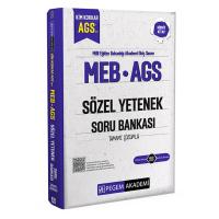 Pegem Yayınları MEB AGS Kim Korkar Sözel Yetenek Soru Bankası Tamamı Çözümlü