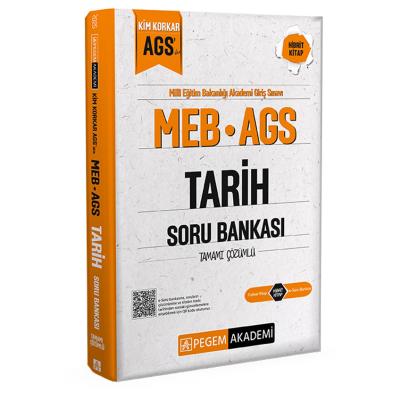 Pegem Yayınları MEB AGS Kim Korkar Tarih Soru Bankası Tamamı Çözümlü
