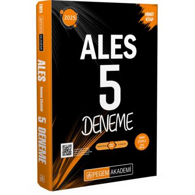 Pegem Yayınları 2025 ALES Tamamı Çözümlü 5 Deneme