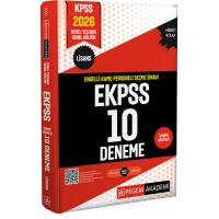 Pegem Yayınları 2026 E KPSS Engelli Kamu Personeli Seçme Sınavı Tamamı Çözümlü 10 Deneme (Lisans)
