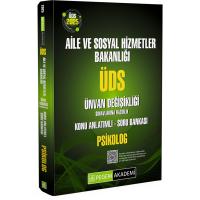 Pegem Yayınları 2025 ÜDS Aile ve Sosyal Hizmetler Bakanlığı Ünvan Değişikliği Sınavlarına Hazırlık Konu Anlatımlı Soru Bankası PSİKOLOG