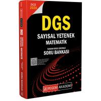Pegem Yayınları 2026 DGS Sayısal Yetenek Matematik Tamamı Video Çözümlü Soru Bankası