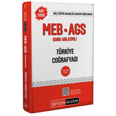 Pegem Yayınları 2026 MEB-AGS Konu Anlatımlı Türkiye Coğrafyası