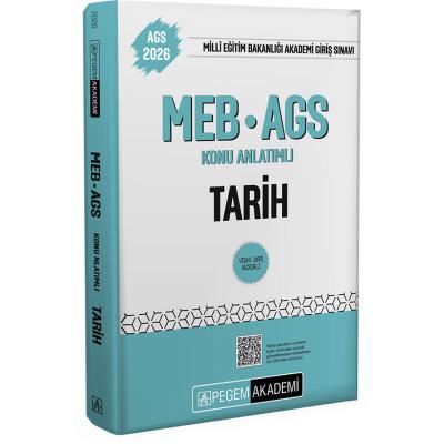 Pegem Yayınları 2026 MEB-AGS Konu Anlatımlı Tarih