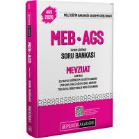 Pegem Yayınları 2026 MEB-AGS Soru Bankası Tamamı Çözümlü Mevzuat
