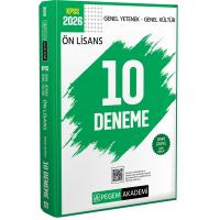 Pegem Yayınları 2026 KPSS Genel Yetenek Genel Kültür Ön Lisans Tamamı Çözümlü 10 Deneme