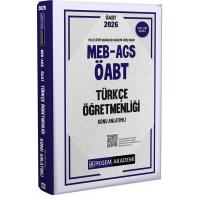 Pegem Yayınları 2026 MEB AGS ÖABT Türkçe Öğretmenliği Konu Anlatımlı