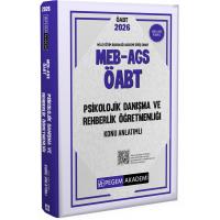 Pegem Yayınları 2026 MEB AGS ÖABT Psikolojik Danışma ve Rehberlik Konu Anlatımlı