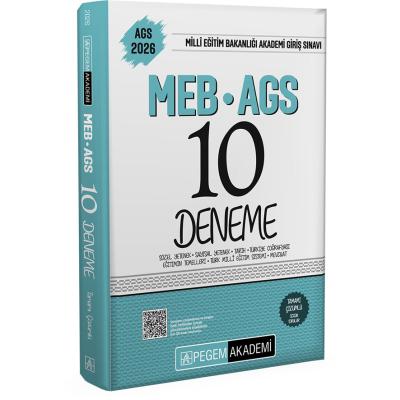 Pegem Yayınları 2026 MEB AGS Tamamı Çözümlü 10 Deneme