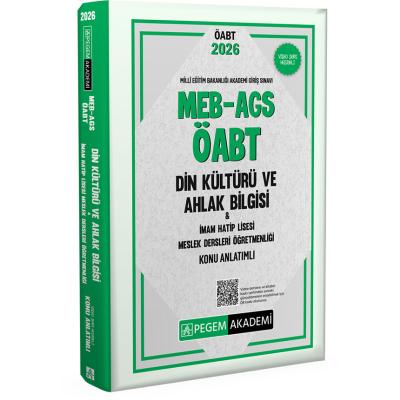 Pegem Yayınları 2026 MEB AGS ÖABT Din Kültürü ve Ahlak Bilgisi-İmam Hatip Lisesi Mes.Lisesi Öğr. Konu Anlatımlı