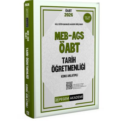 Pegem Yayınları 2026 MEB AGS ÖABT Tarih Öğretmenliği Konu Anlatımlı