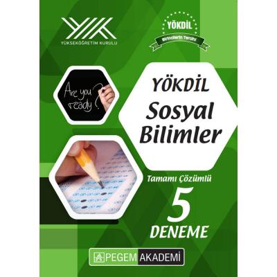 Pegem Yayınları Yökdi̇l Sosyal Bilimler Tamamı Çözümlü 5 Deneme