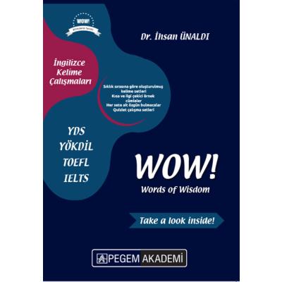 Pegem Yayınları Yds Yökdi̇l Wow! Words Of Wisdom