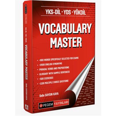 Pegem Yayınları YKS-DİL YDS YÖKDİL Vocabulary Master