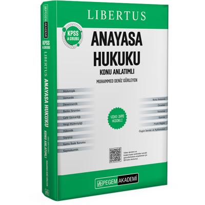 Pegem Yayınları KPSS A Grubu Anayasa Hukuku Konu Anlatımlı