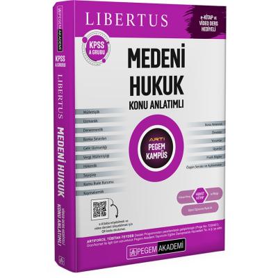 Pegem Yayınları KPSS A Grubu Medeni Hukuk Konu Anlatımlı