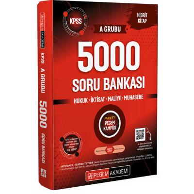 Pegem Yayınları KPSS A Grubu 5000 Soru Bankası
