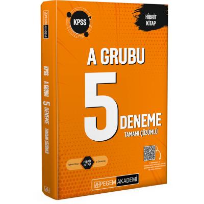 Pegem Yayınları KPSS A Grubu Tamamı Çözümlü 5 Deneme