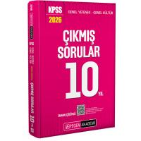 Pegem Yayınları 2026 KPSS Genel Yetenek Genel Kültür Tamamı Çözümlü Çıkmış Sorular 10 Yıl
