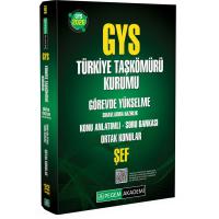 Pegem Yayınları 2026 GYS Türkiye Taşkömürü Kurumu Görevde Yükselme Sınavlarına Hazırlık Konu Anlatımlı Soru Bankası Ortak Konular ŞEF