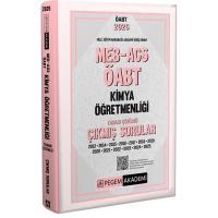 Pegem Yayınları 2026 MEB AGS ÖABT Kimya Öğretmenliği Tamamı Çözümlü Çıkmış Sorular