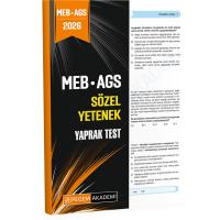 Pegem Yayınları 2026 MEB AGS Sözel Yetenek Yaprak Test