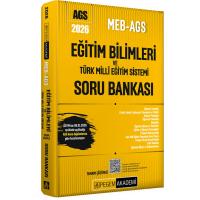 Pegem Yayınları 2026 MEB AGS Eğitim Bilimleri ve Türk Milli Eğitim Sistemi Tamamı Çözümlü Soru Bankası