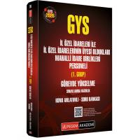 Pegem Yayınları 2026 GYS İl Özel İdareleri ile İl Özel İdarelerinin Üyesi Oldukları Mahalli İdare Birlikleri Personeli (1.Grup) Görevde Yükselme Sınavlarına Hazırlık Konu Anlatımlı Soru Bankası