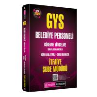 Pegem Yayınları 2026 GYS Belediye Personeli Görevde Yükselme Sınavlarına Hazırlık Konu Anlatımlı Soru Bankası İTFAİYE ŞUBE MÜDÜRÜ