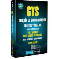 Pegem Yayınları 2026 GYS Gençlik ve Spor Bakanlığı Görevde Yükselme Sınavlarına Hazırlık YURT MÜDÜRÜ YURT MÜDÜR YARDIMCISI Konu Anlatımlı Soru Bankası Alan Bilgisi