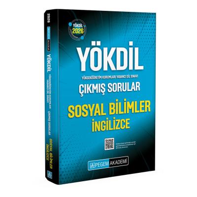 Pegem Yayınları 2026 YÖKDİL Sosyal Bilimler İngilizce Çıkmış Sorular