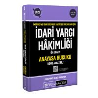 Pegem Yayınları 2026 İktisadi ve İdari Bilimler Fakültesi Mezunları İçin İdari Yargı Hakimliği Ön Sınavı Anayasa Hukuku Konu Anlatımlı