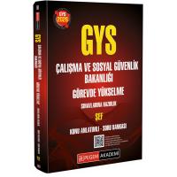 Pegem Yayınları 2026 GYS Çalışma ve Sosyal Güvenlik Bakanlığı Görevde Yükselme Sınavlarına Hazırlık ŞEF Konu Anlatımlı Soru Bankası