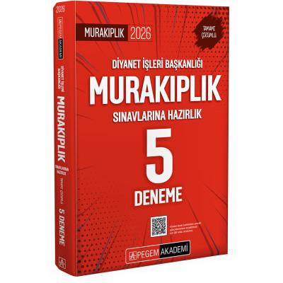 Pegem Yayınları 2026 Diyanet İşleri Başkanlığı Murakıplık Sınavlarına Hazırlık Tamamı Çözümlü 5 Deneme