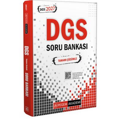 Pegem Yayınları 2027 DGS Tamamı Çözümlü Soru Bankası