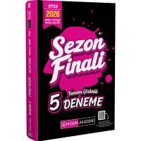 Pegem Yayınları 2026 KPSS Genel Yetenek Genel Kültür Sezon Finali Tamamı Çözümlü 5 Deneme