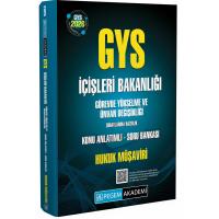 Pegem Yayınları 2026 GYS İçişleri Bakanlığı Görevde Yükselme Sınavlarına Hazırlık Konu Anlatımlı Soru Bankası HUKUK MÜŞAVİRİ