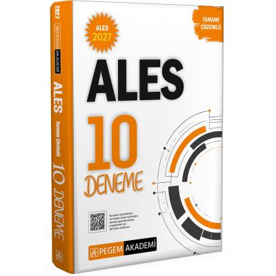 Pegem Yayınları 2027 ALES Tamamı Çözümlü 10 Deneme