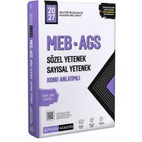 Pegem Yayınları 2027 MEB AGS Konu Anlatımlı Sözel Yetenek Sayısal Yetenek