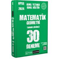 Pegem Yayınları 2024 KPSS Genel Kültür Genel Yetenek Matematik-Geometri 30 Deneme