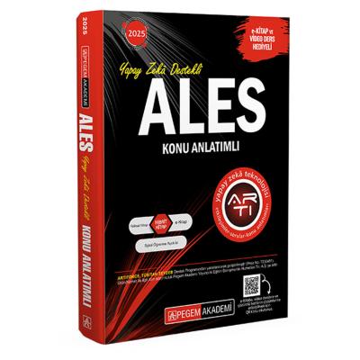 Pegem Yayınları 2025 ALES Konu Anlatımlı