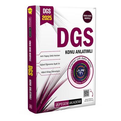 Pegem Yayınları 2025 DGS Konu Anlatımlı