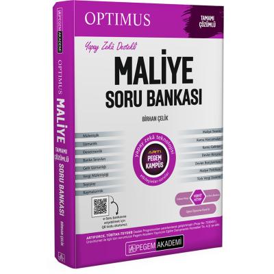 Pegem Yayınları KPSS A Grubu Optimus Maliye Tamamı Çözümlü Soru Bankası