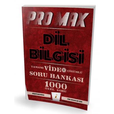 Pelikan Yayınevi Pro Max Dil Bilgisi Tamamı Video Çözümlü Soru Bankası